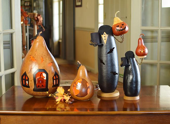Haunted House, Spooky Tree and Ichabod Family