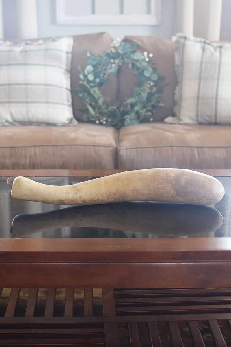 Raw club gourd
