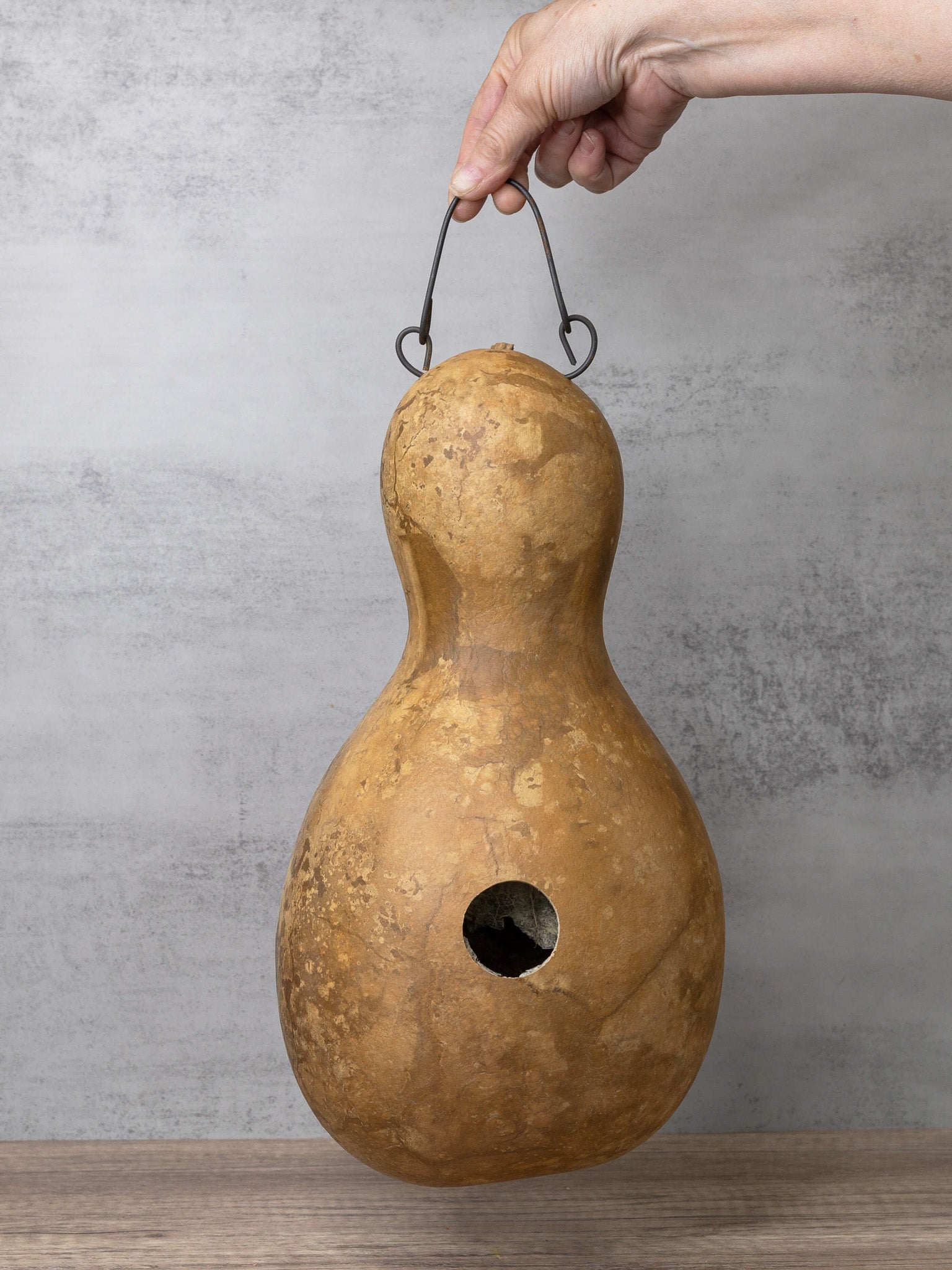 Raw Birdhouse Bungalo – Meadowbrooke Gourds