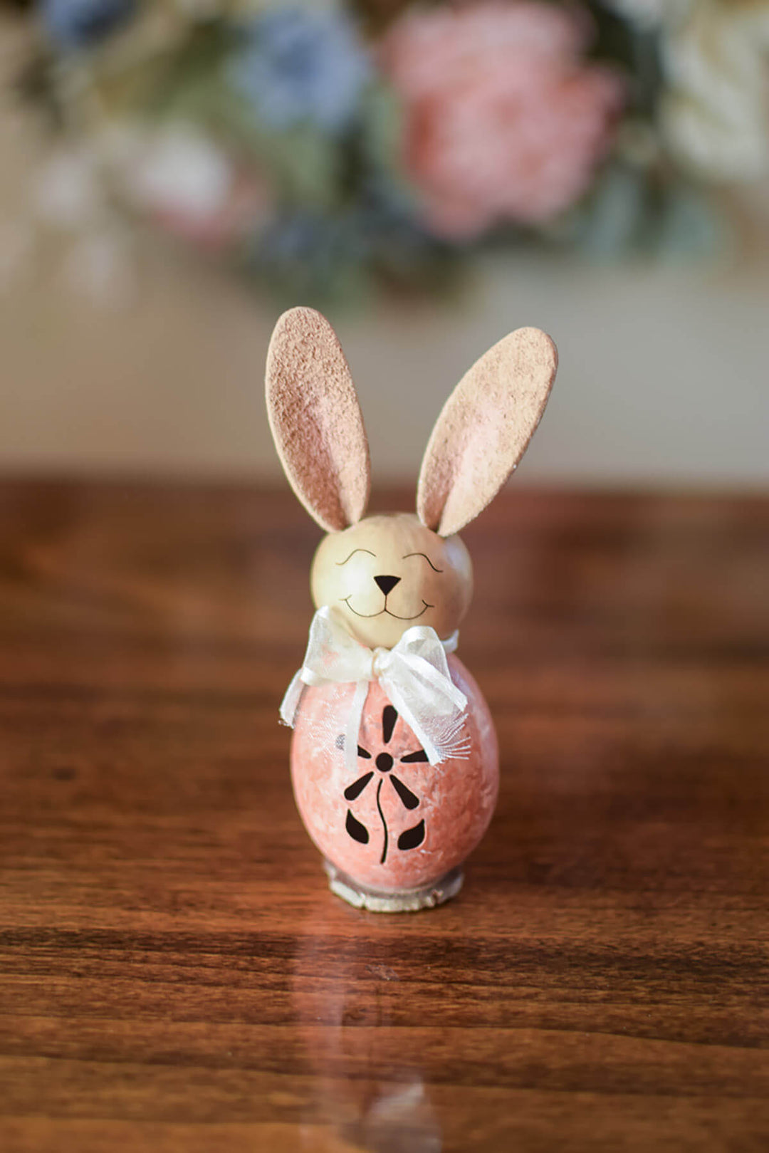 Little orange Willow the bunny gourd at Meadowbrooke Gourds
