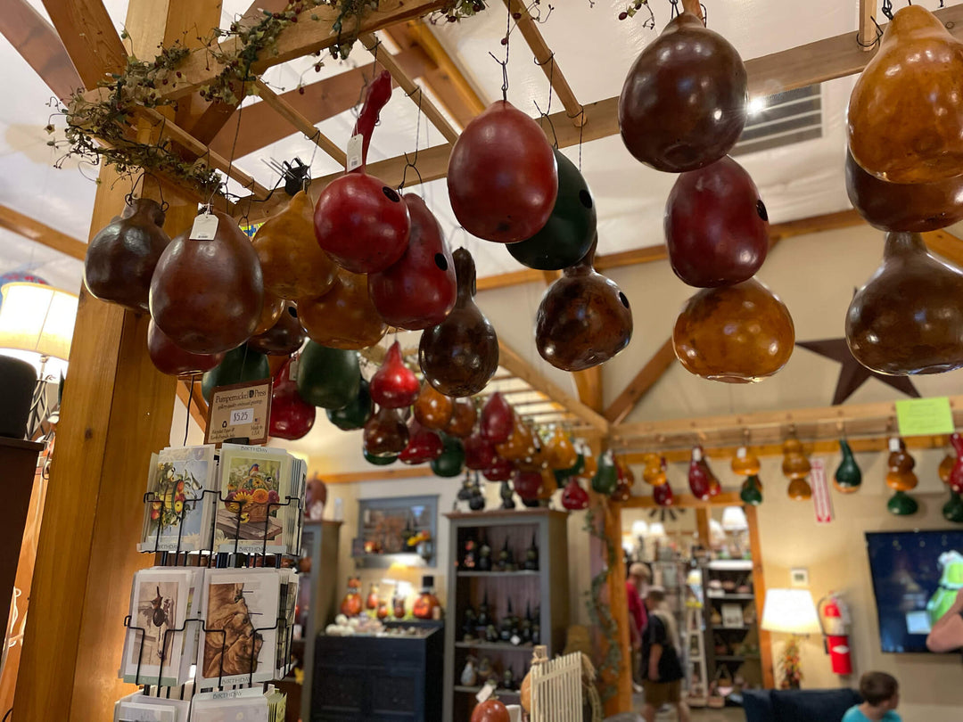 Meadowbrooke Gourds Gift Shop Birdhouses Hanging