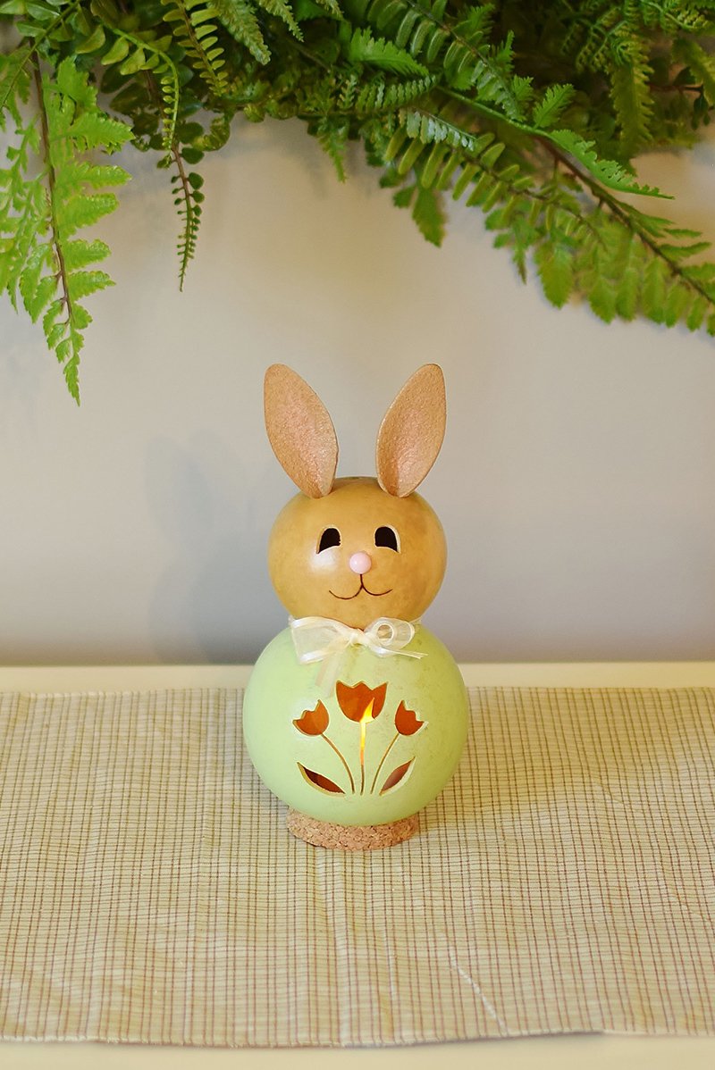 Natalie - Miniature Green Bunny