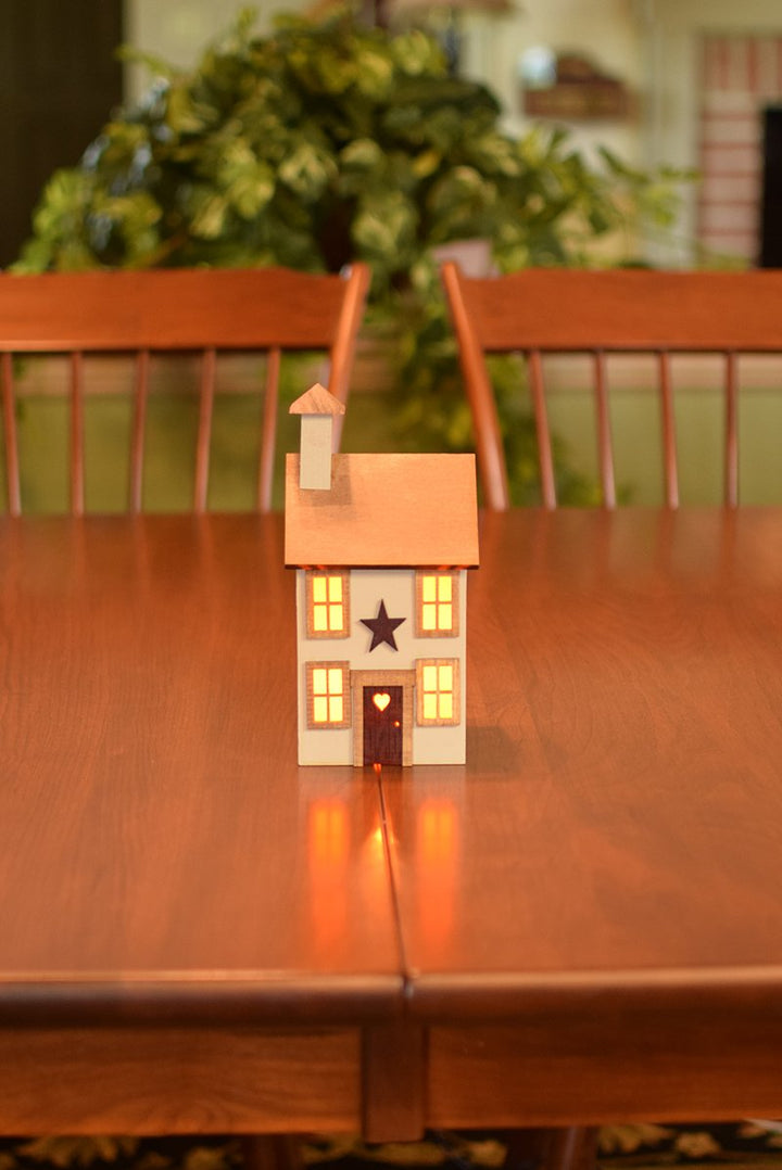 House Lit with Electric Light