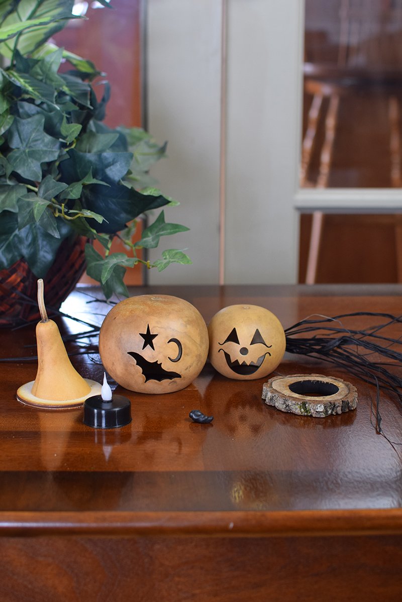 Witch gourd kit unfinished