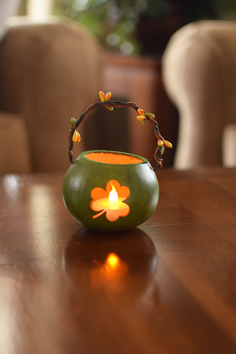 Saint Patrick's Day Gourd Basket