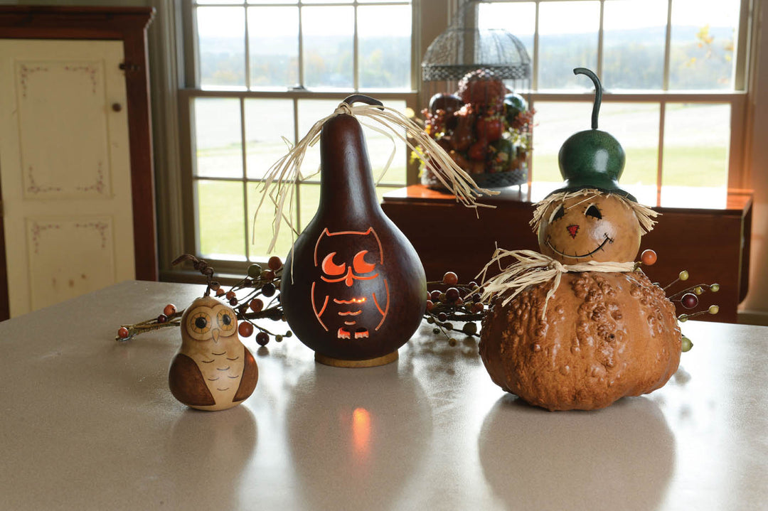 How to Finish and Color Coat Your Gourds