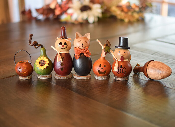 Fall - Basket, Sunflower, Warehime, Cole, Traditional Jack, Theodore and Acorn