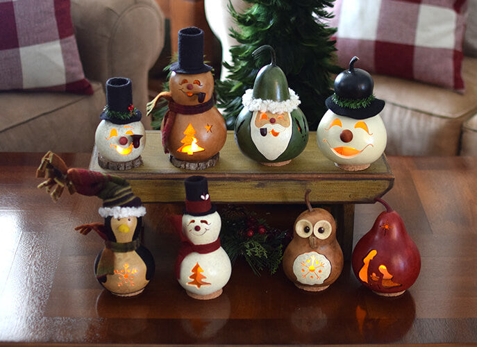 Winter Miniatures - Meadowbrooke, Oscar, Walter, Easton, Philip, Saint Nick, Evangeline, Flurry and Parkin