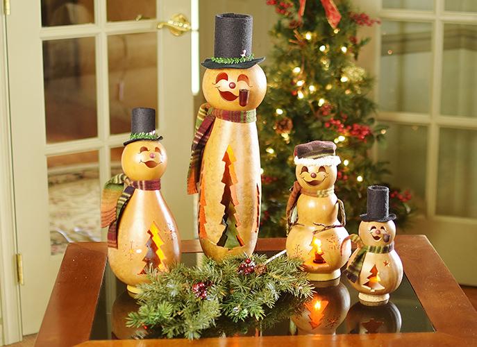 Flurry Snowman Family