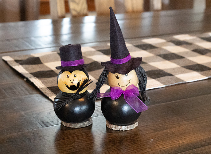 Cinder Warlock and Cora Witch at Meadowbrooke Gourds. 