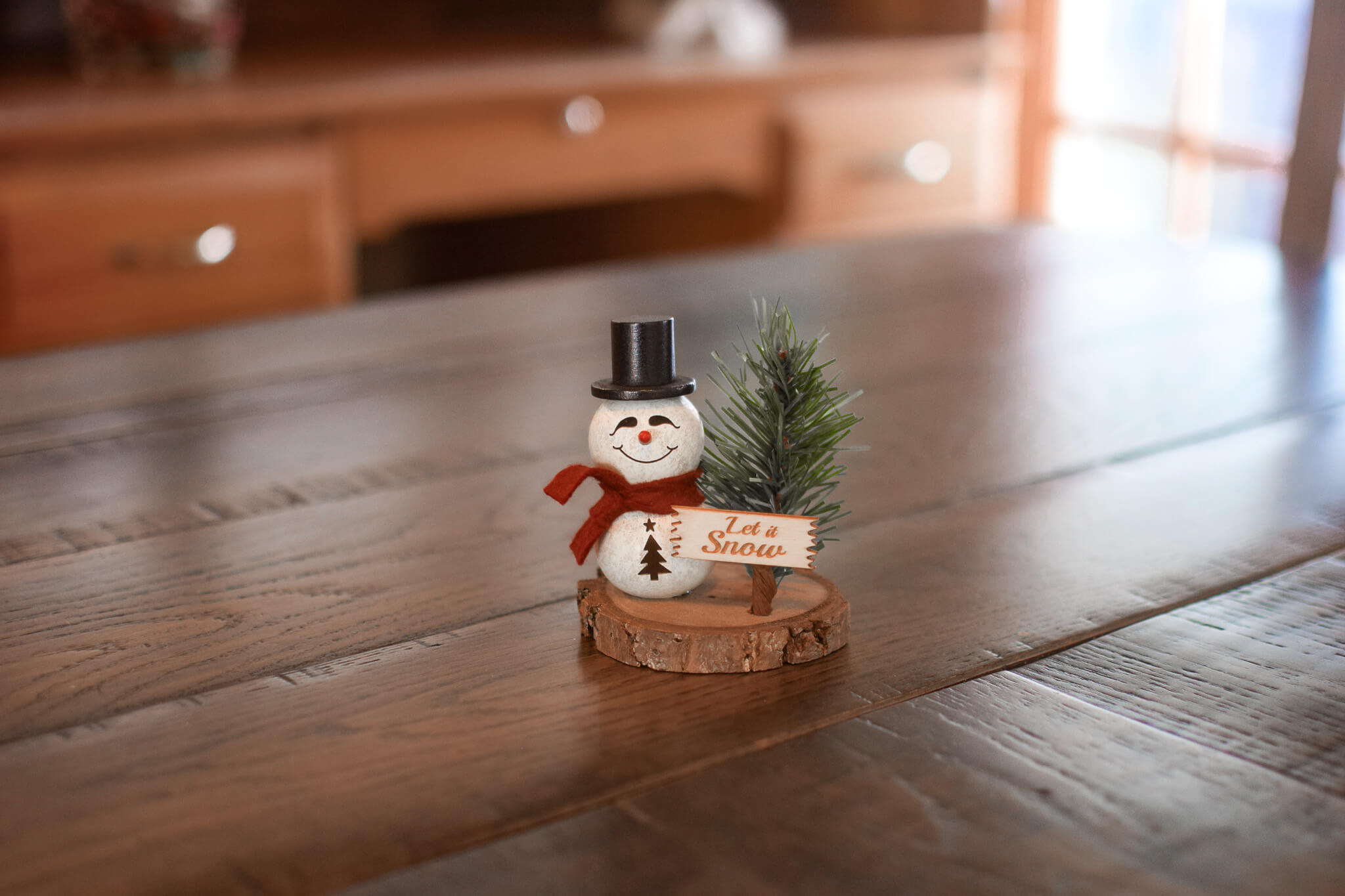 Easton Snowman Scene by Meadowbrooke Gourds