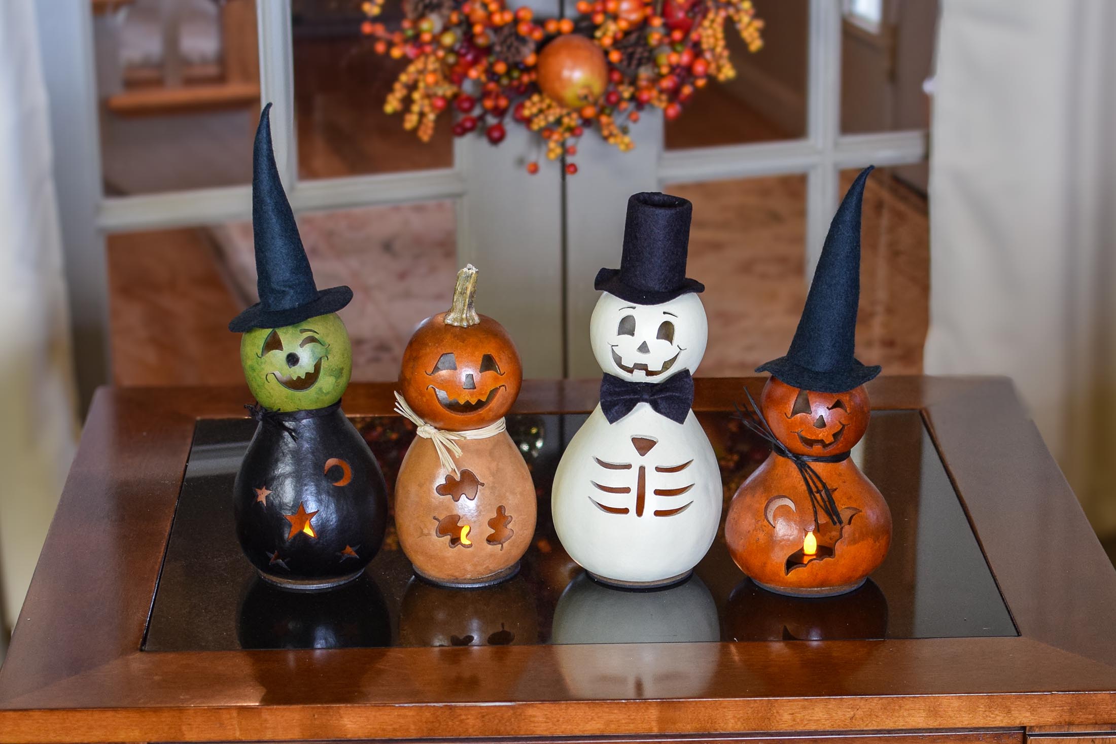 Fall Miniature Gourds at Meadowbrooke Gourds. 