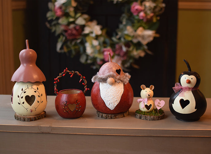 Valentine's Day Gourds