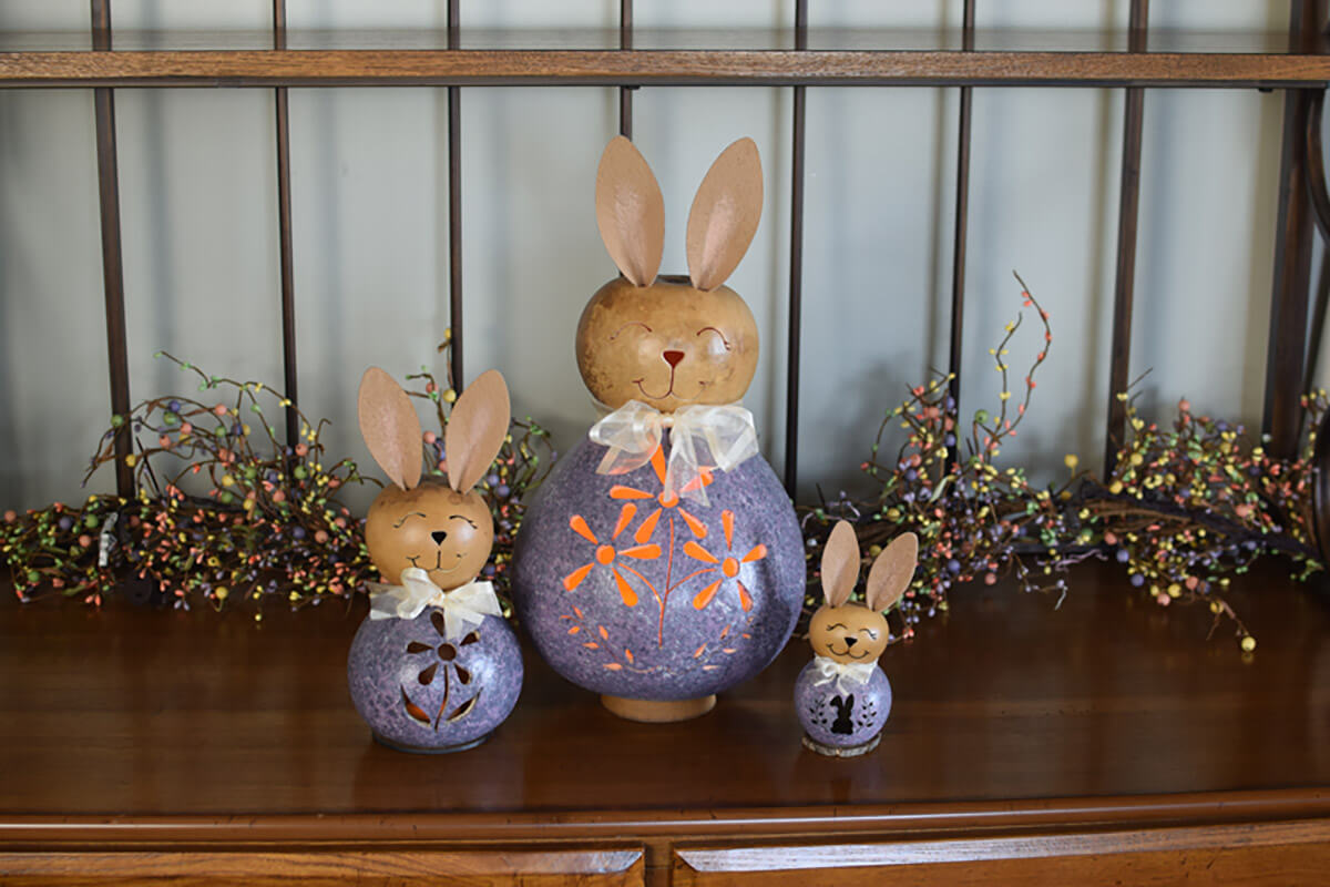 Willow - Purple Bunny Family