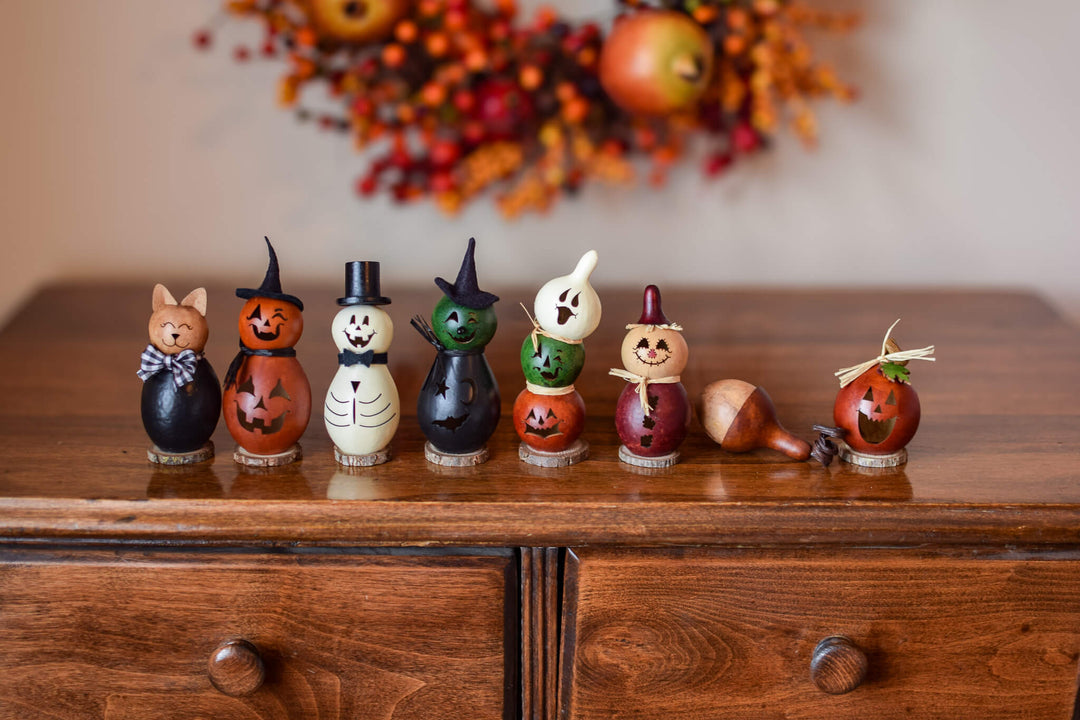 Display of Fall Littles Designs