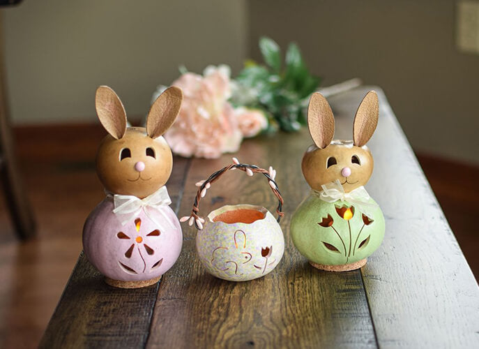 Natalie and Pastel Bunny Basket