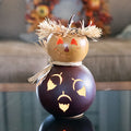 Oakley Scarecrow Gourd at Meadowbrooke Gourds. 