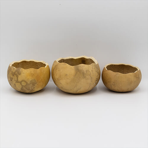 3" Gourd Bowl at Meadowbrooke Gourds.