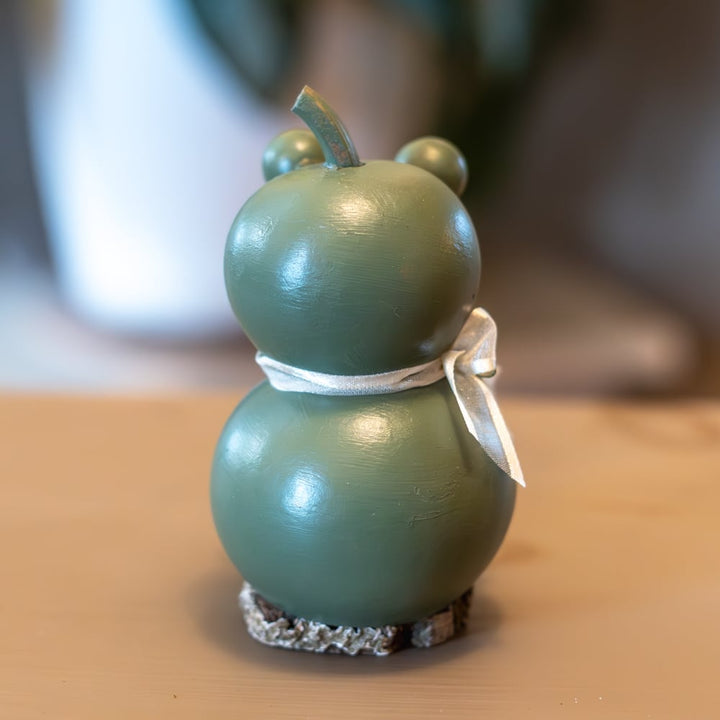 Frankie Frog Tiny Gourd Back View at Meadowbrooke Gourds. 