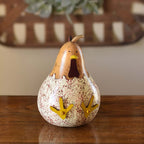 Hattie the hen gourd at Meadowbrooke Gourds