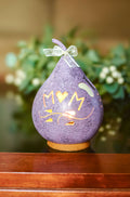 Mom gourd with a butterfly at Meadowbrooke Gourds