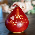 Love Silhouette Gourd at Meadowbrooke Gourds. 
