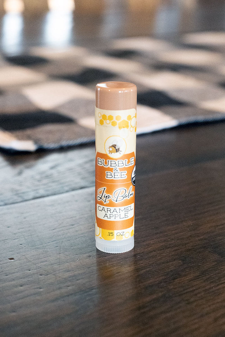 Caramel Apple Lip Balm. 