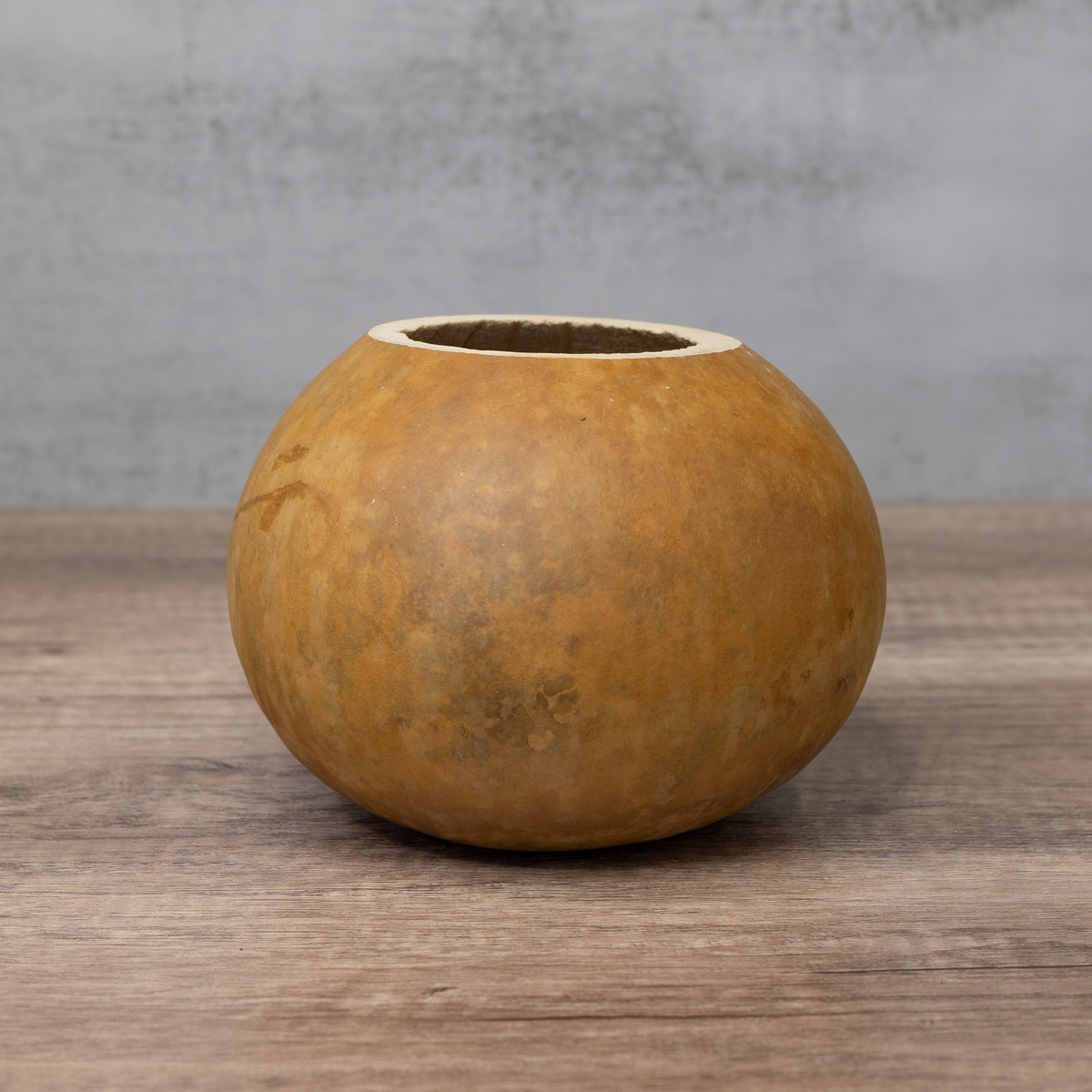 6 inch straight cut gourd bowl at Meadowbrooke Gourds.