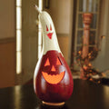 Casper Jack Small Tall Lit Gourd at Meadowbrooke Gourds. 