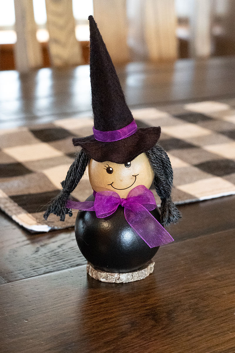 TIny Cora Witch Gourd at Meadowbrooke Gourds. 