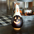Casper Jack Black and White Gourd at Meadowbrooke Gourds. 