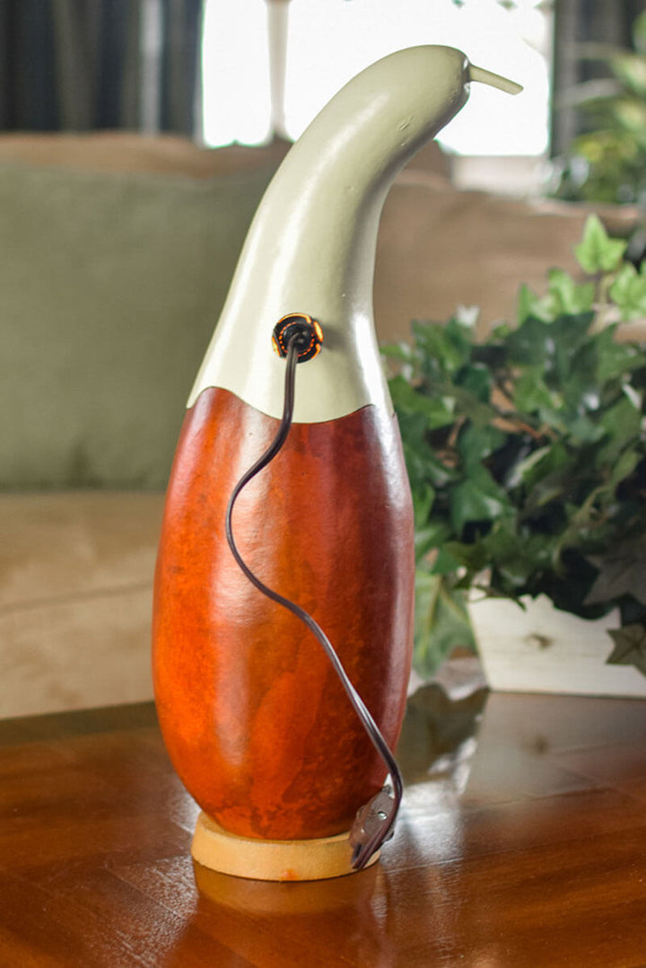 Casper Jack Gourd at Meadowbrooke Gourds back view