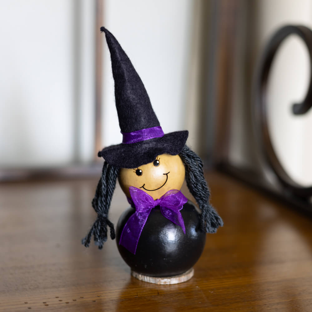 Cora Tiny Witch Gourd at Meadowbrooke Gourds. 