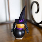 Cora Tiny Witch Gourd Back View at Meadowbrooke Gourds. 