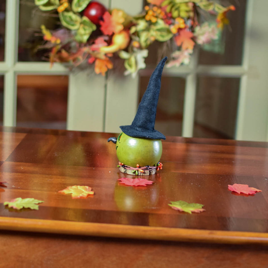 Fiona Miniature Witch Head Gourd at Meadowbrooke Gourds.