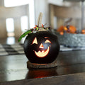 Fredrick Black Jack-O-Lantern Gourd at Meadowbrooke Gourds. 