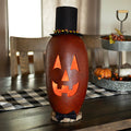 Lucas - Extra Large Tall Lit Jack-O-Lantern with Top Hat