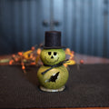 Tiny green Frank gourd at Meadowbrooke Gourds