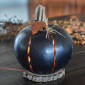 Black luminary gourd at Meadowbrooke Gourds