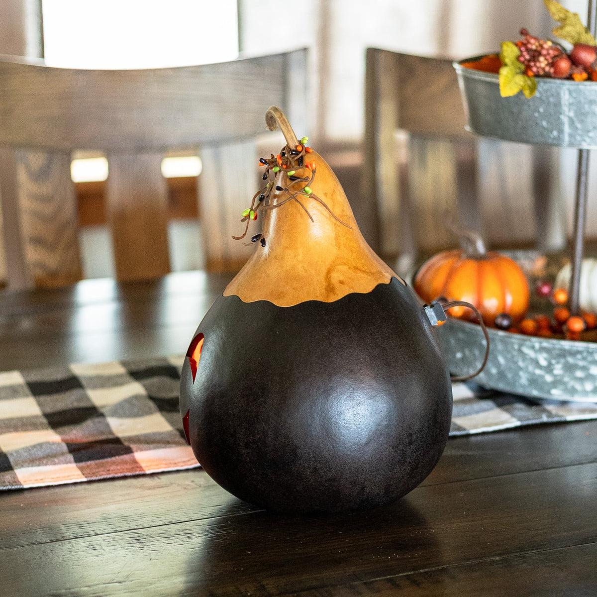 Quinn Jack-O-Lantern - Large Lit