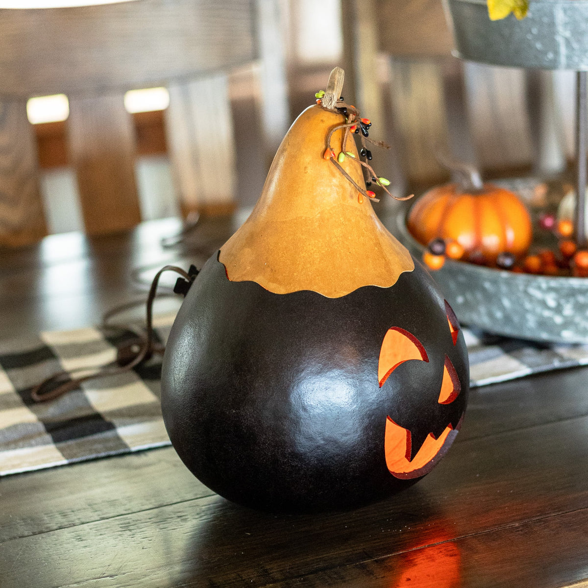 Quinn Jack-O-Lantern - Large Lit