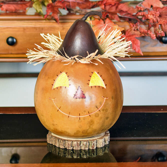 Sawyer Large Lit Gourd at Meadowbrooke Goruds. 