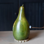 Sunflower Silhouette Gourd Side View at Meadowbrooke Gourds. 