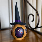 Witch Cottage Gourd at Meadowbrooke Gourds. 