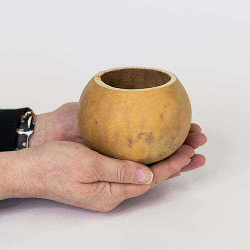 4" Gourd Bowl at Meadowbrooke Gourds. 