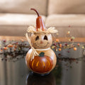 Hollis Scarecrow Miniature Gourd at Meadowbrooke Gourds. 