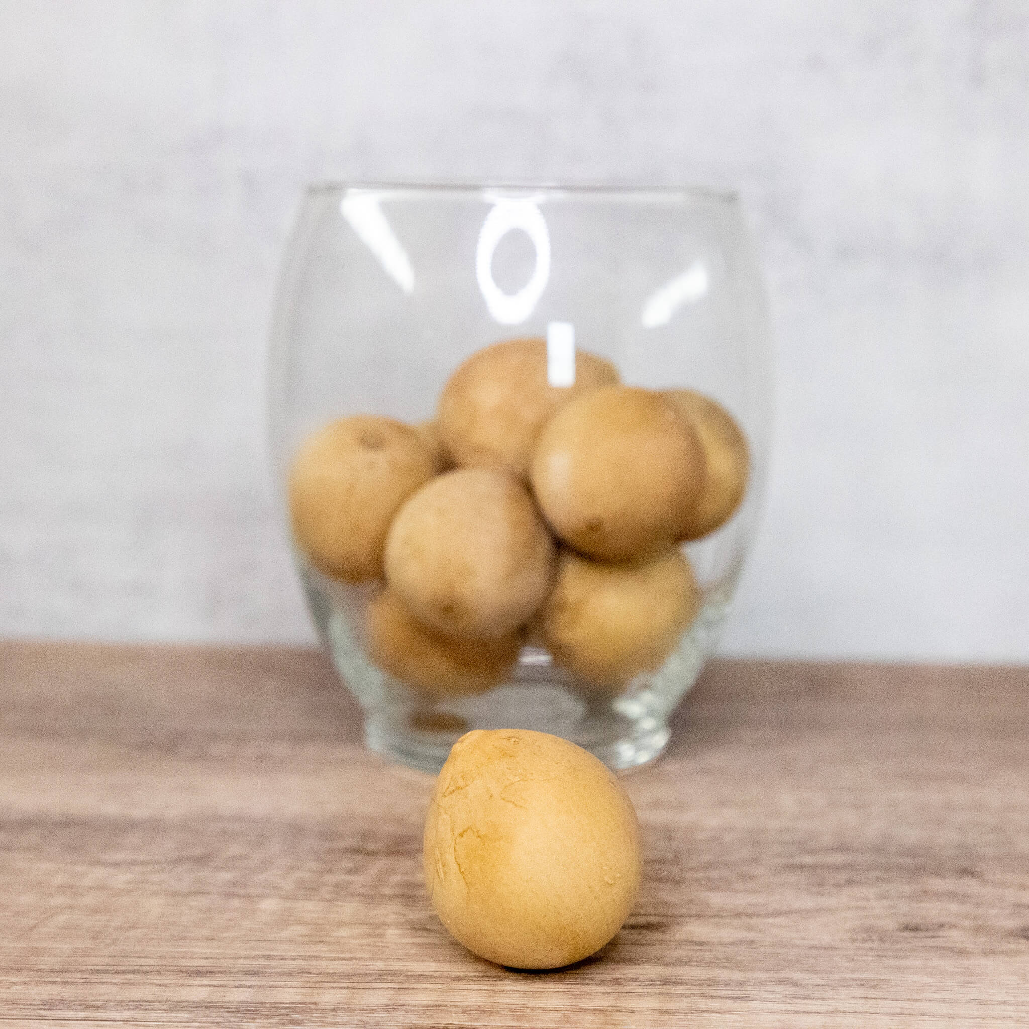 Dried Egg Gourd Ball - 1" in Diameter