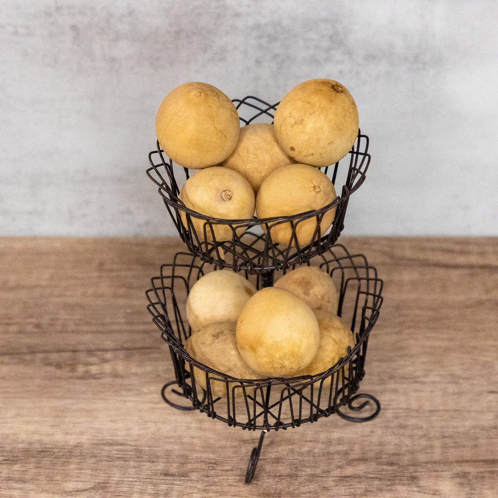 Dried Egg Gourd Ball - 1" in Diameter