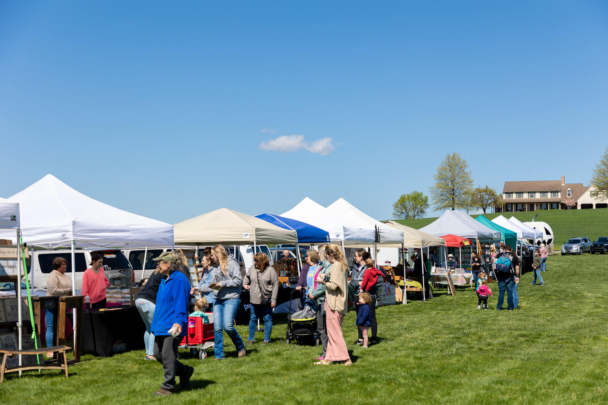 Artisan Craft Vendors at Meadowbrooke Gourd's Spring Festival