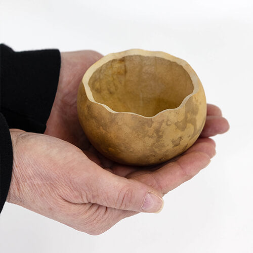 3" Gourd Bowl at Meadowbrooke Gourds.